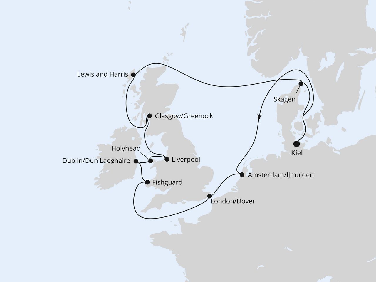 Cruise Map