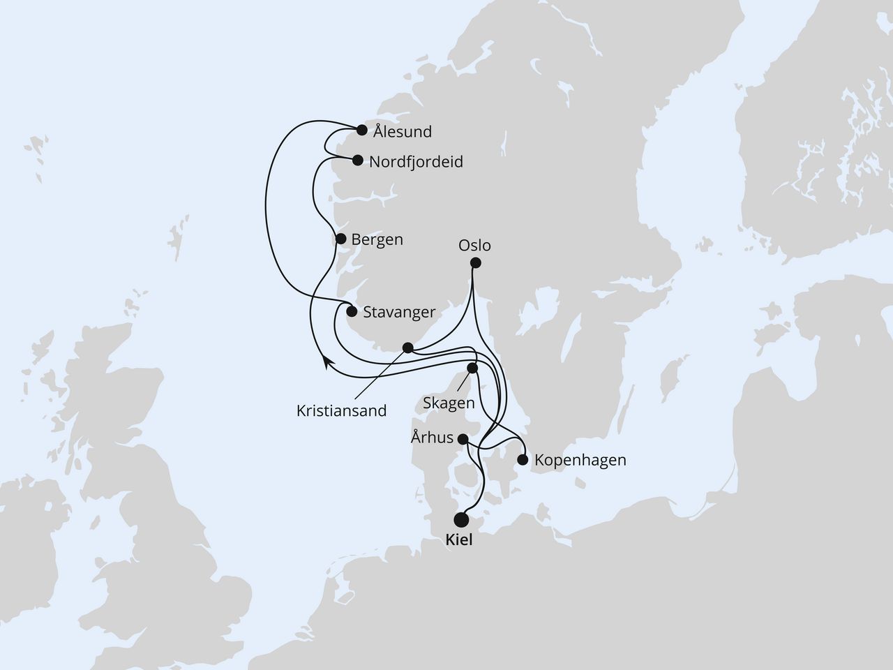 Cruise Map