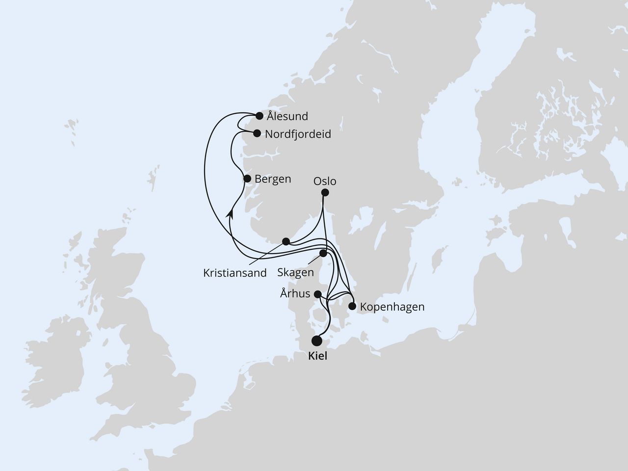 Cruise Map