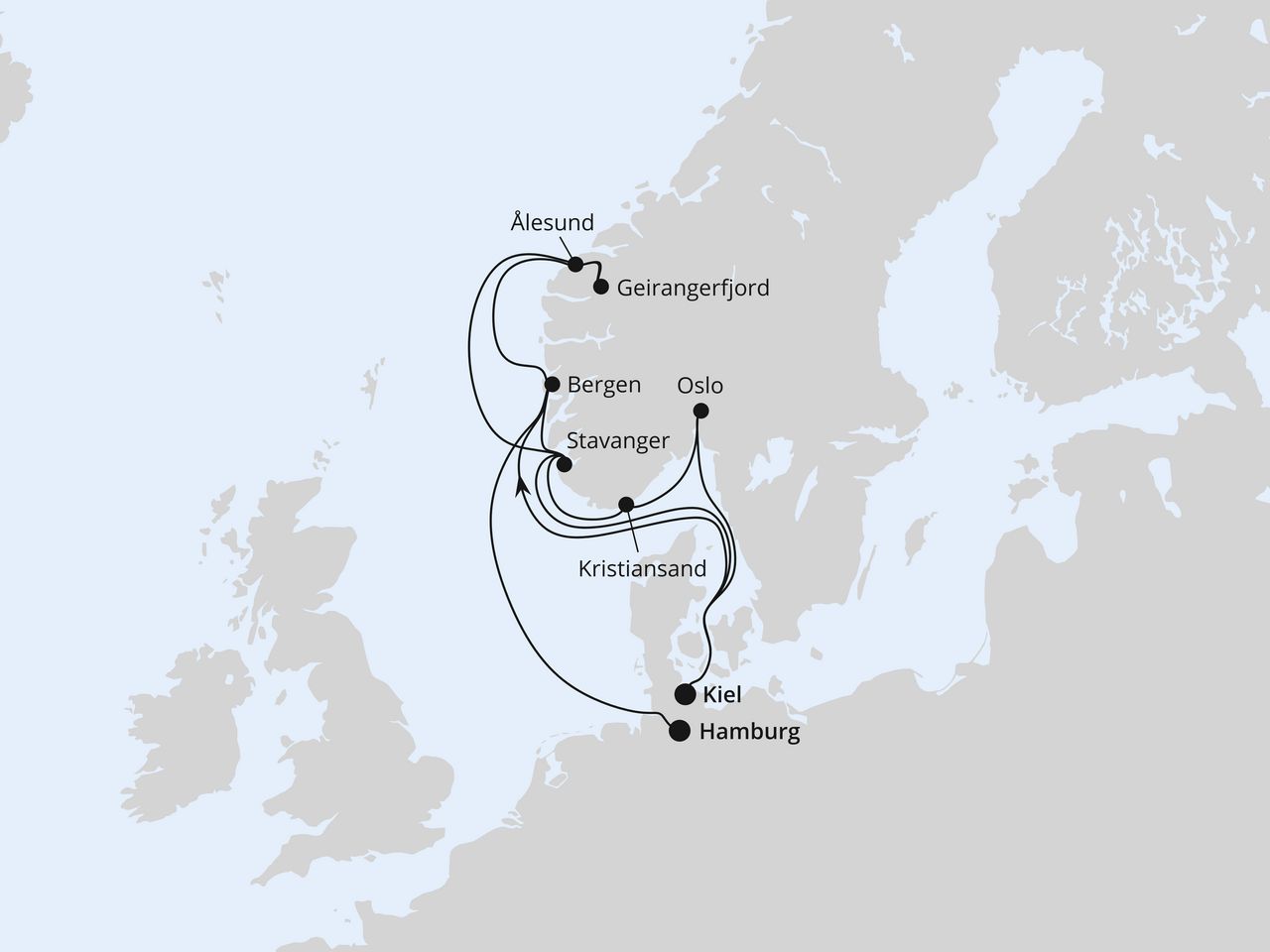 Cruise Map