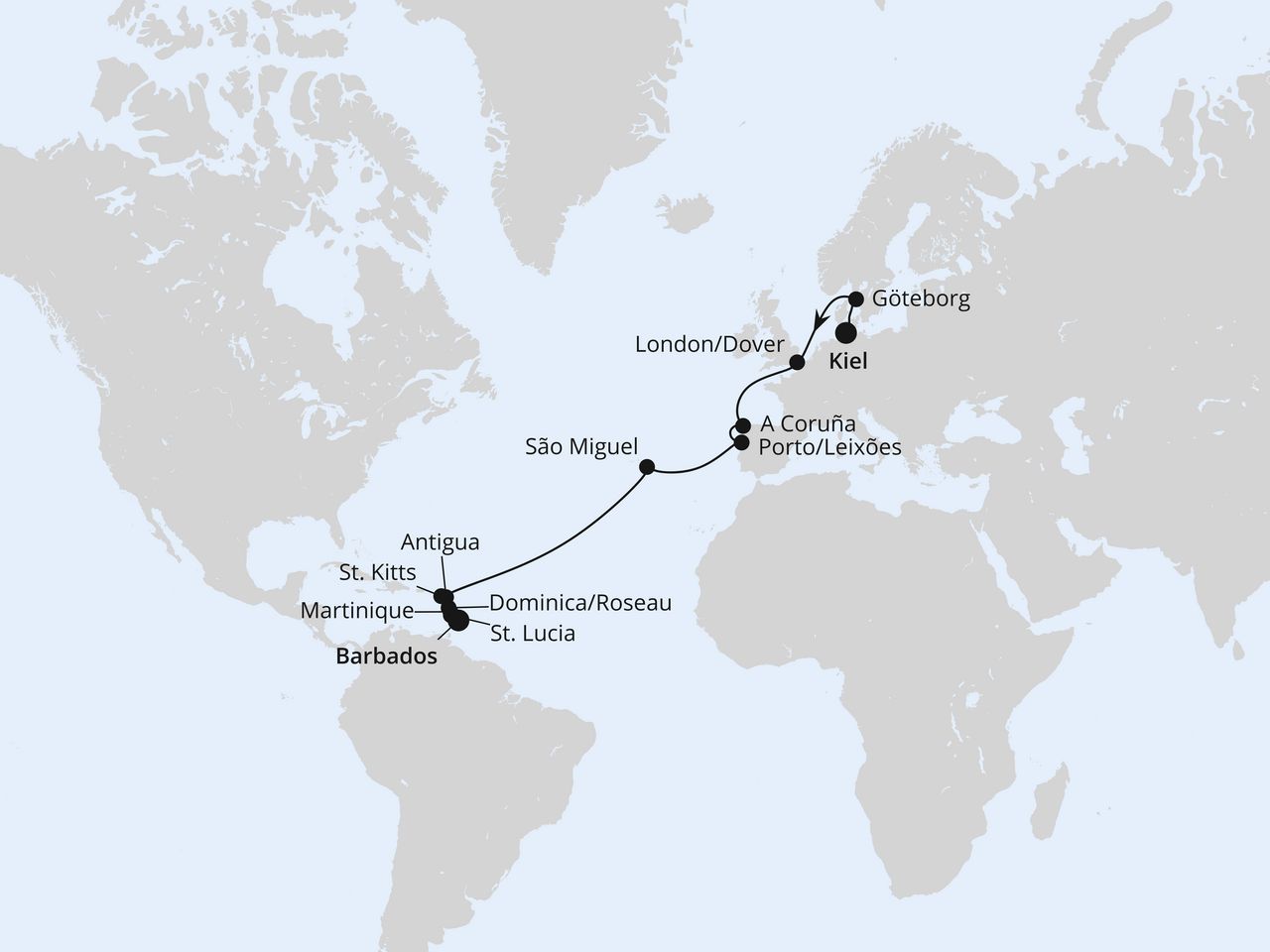 Cruise Map
