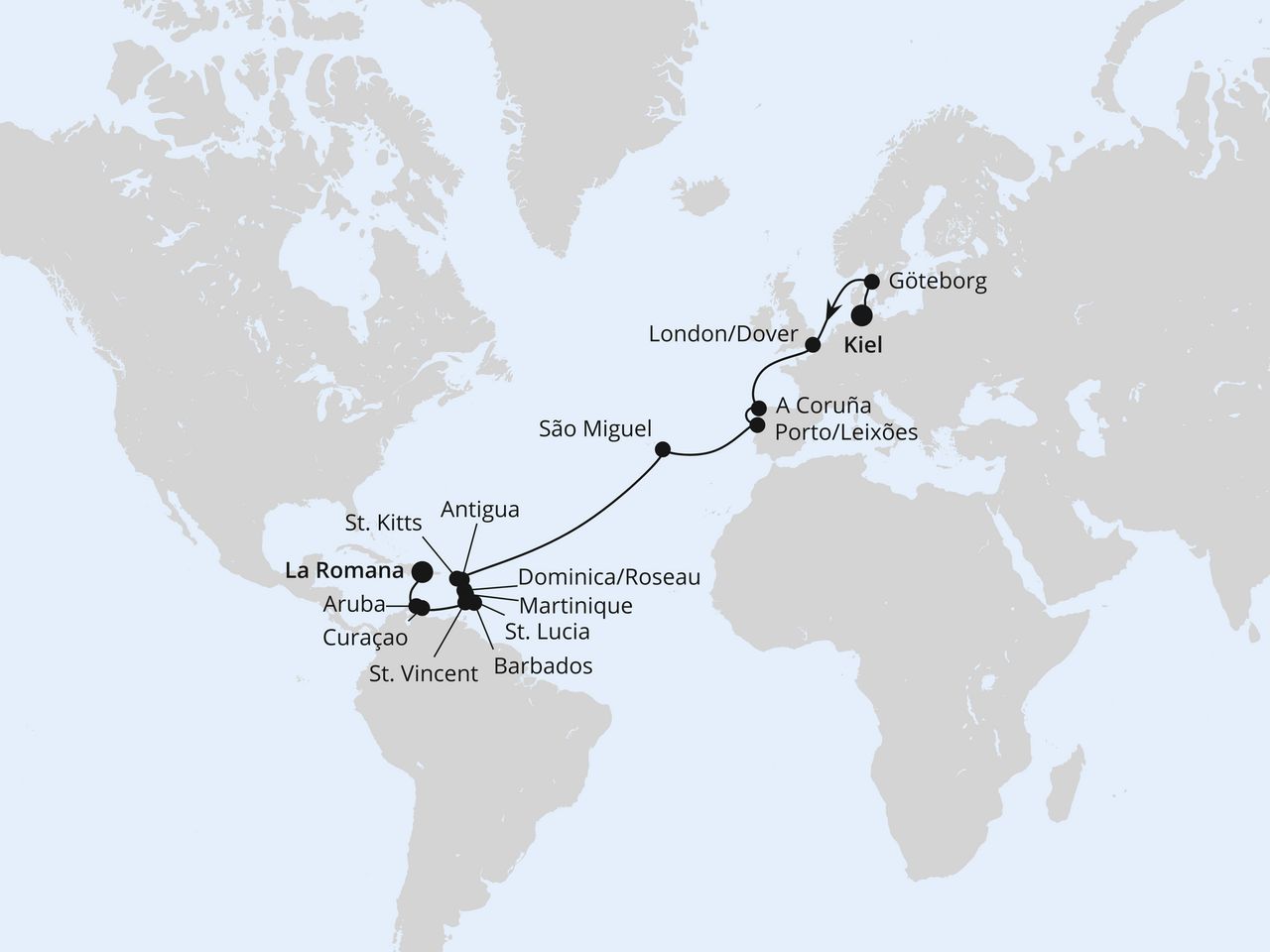 Cruise Map