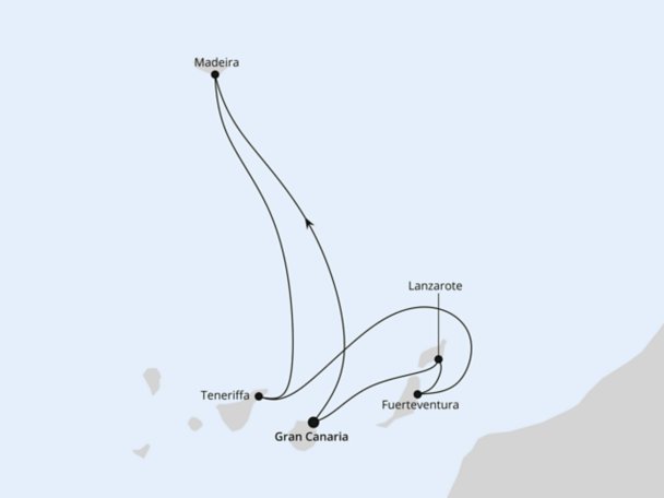 Kanaren & Madeira ab Gran Canaria