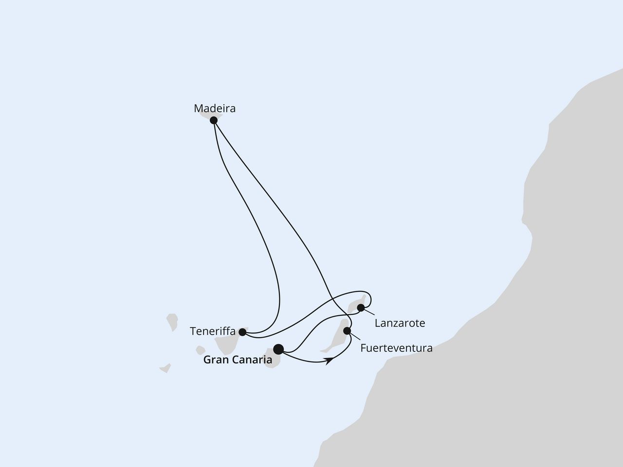 Kanaren & Madeira ab Gran Canaria