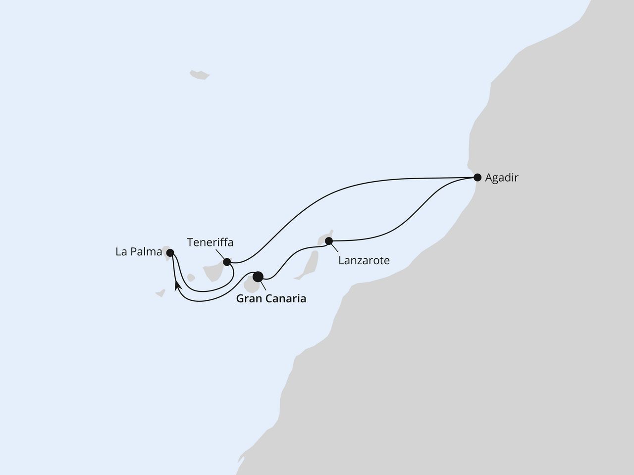 Kanaren & Marokko ab Gran Canaria
