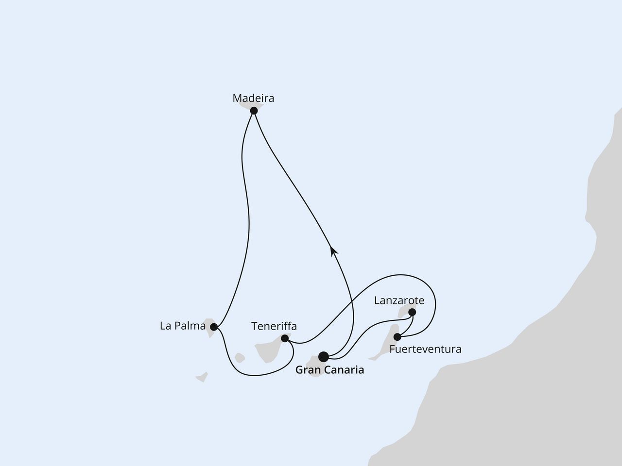 Kanaren & Madeira ab Gran Canaria