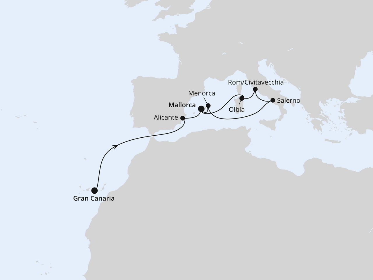 Cruise Map