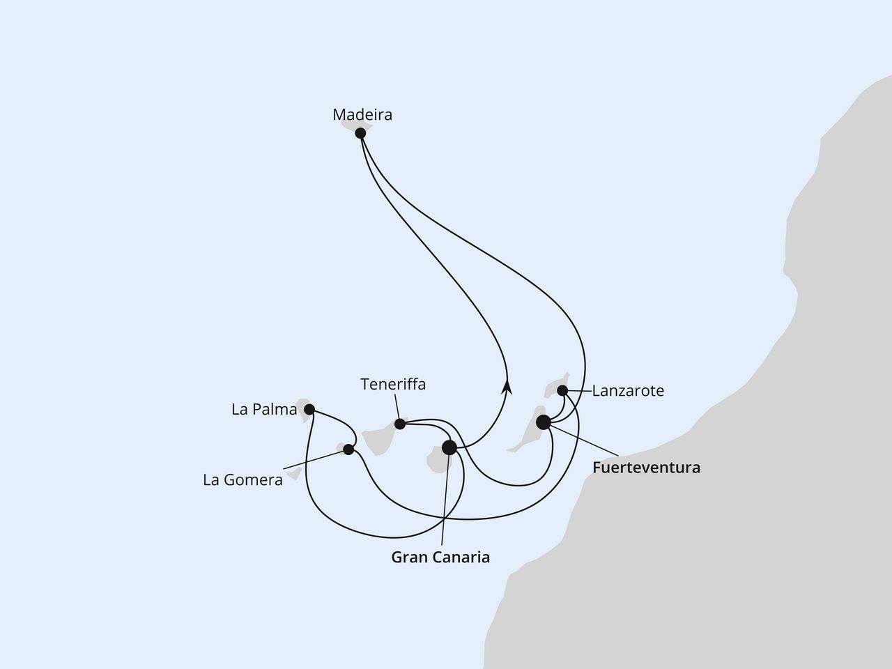 Große Rundreise Kanaren & Madeira