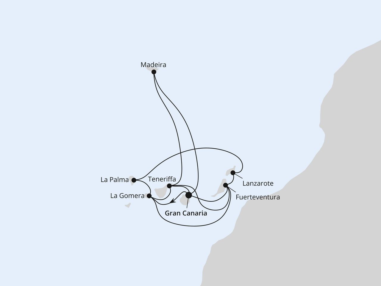 Große Kanaren-Reise mit La Gomera & Madeira