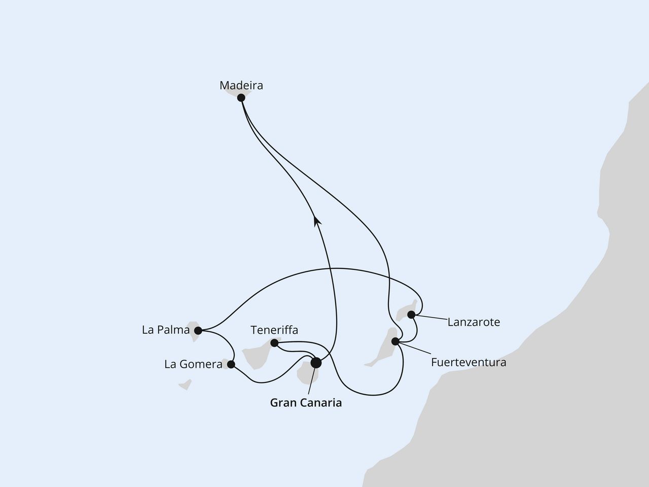 Große Kanaren-Reise mit La Gomera & Madeira