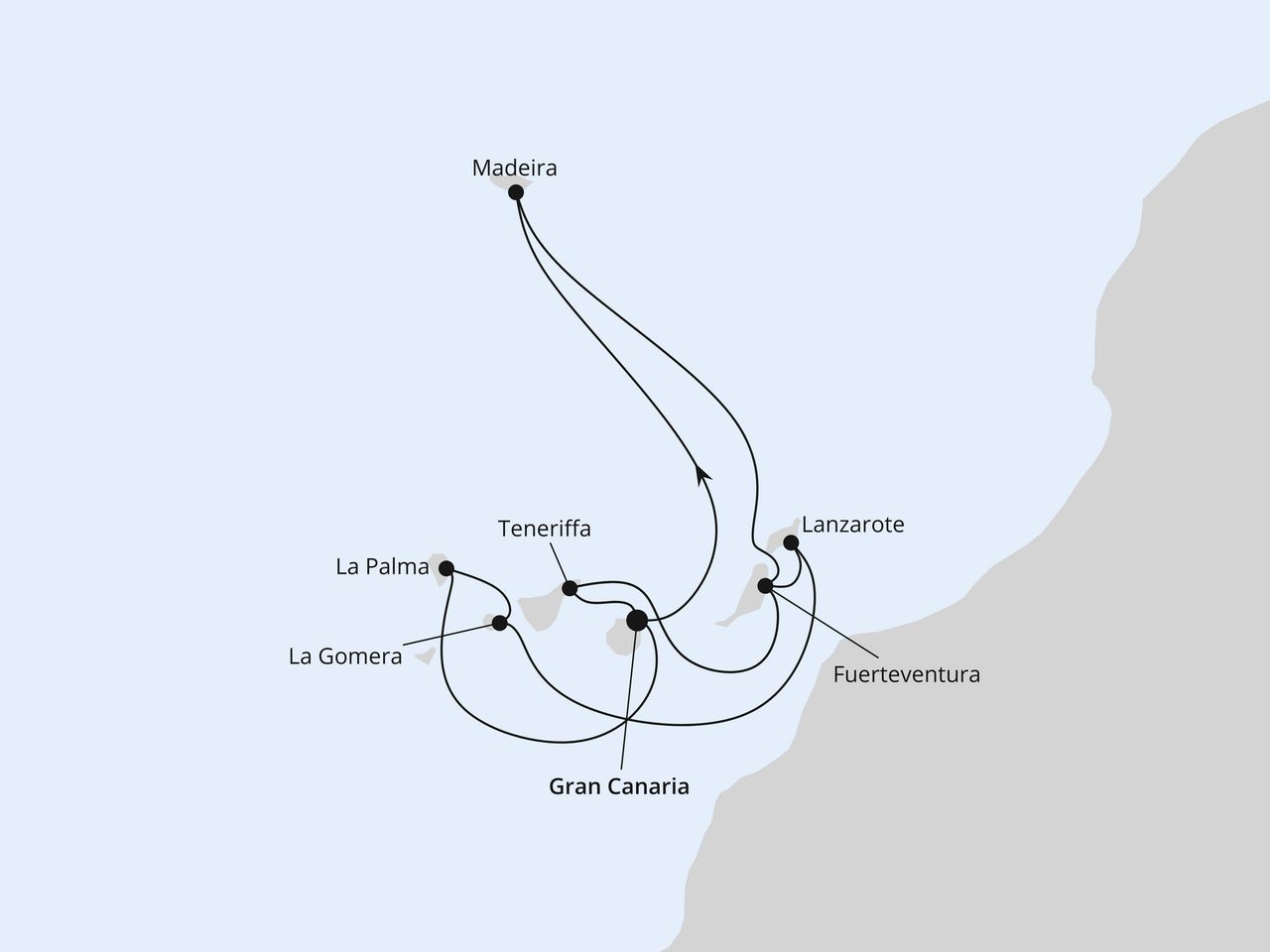 Große Kanaren-Reise mit La Gomera & Madeira