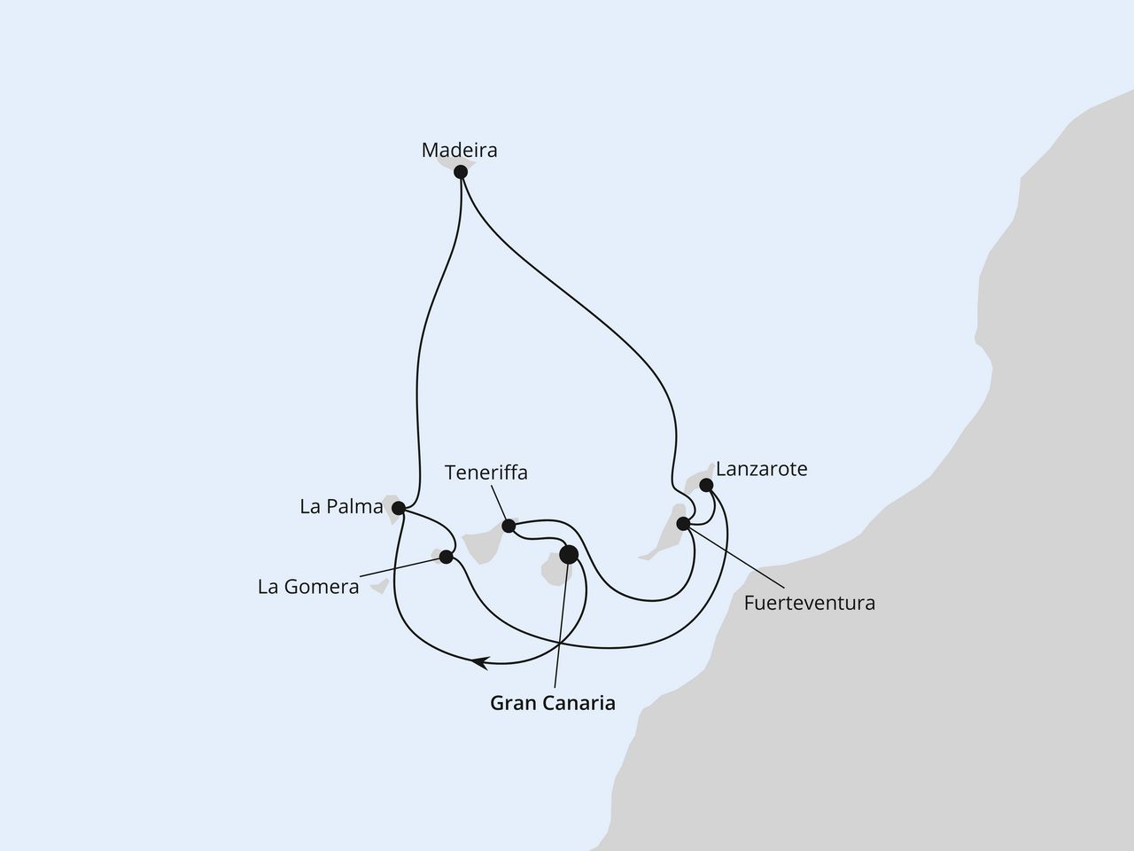 Große Kanaren-Reise mit La Gomera & Madeira