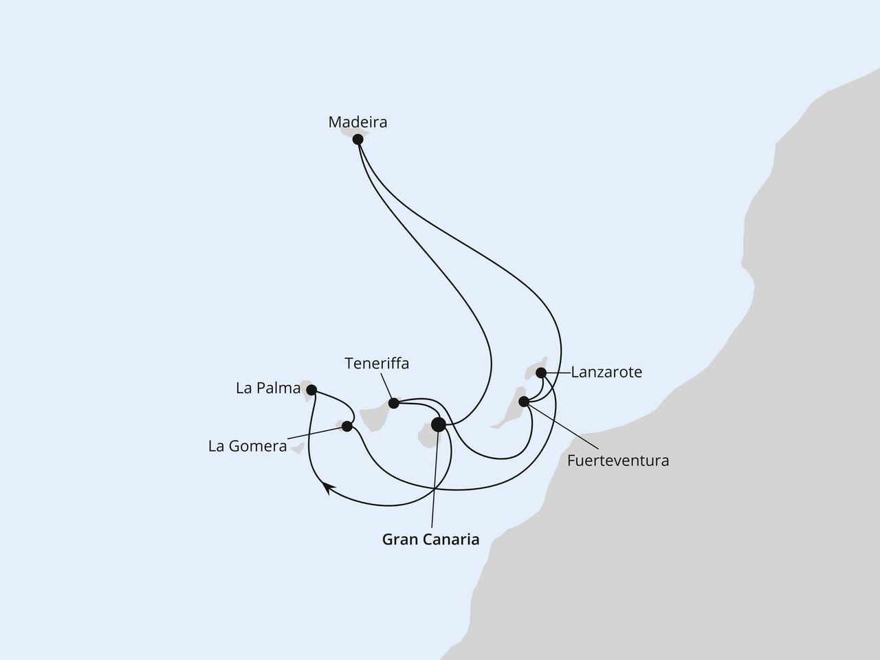 Große Kanaren-Reise mit La Gomera & Madeira
