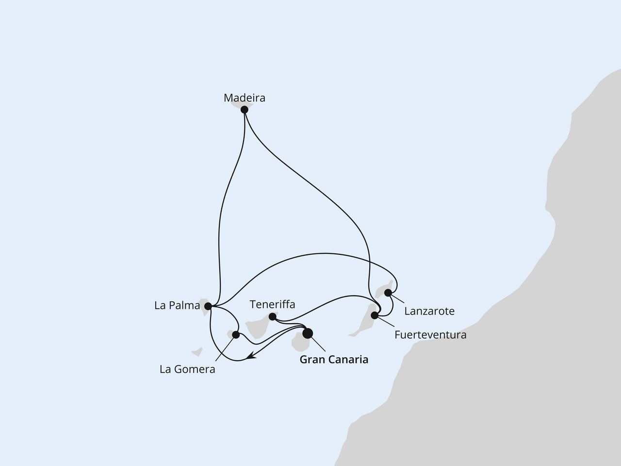 Große Kanaren-Reise mit La Gomera & Madeira