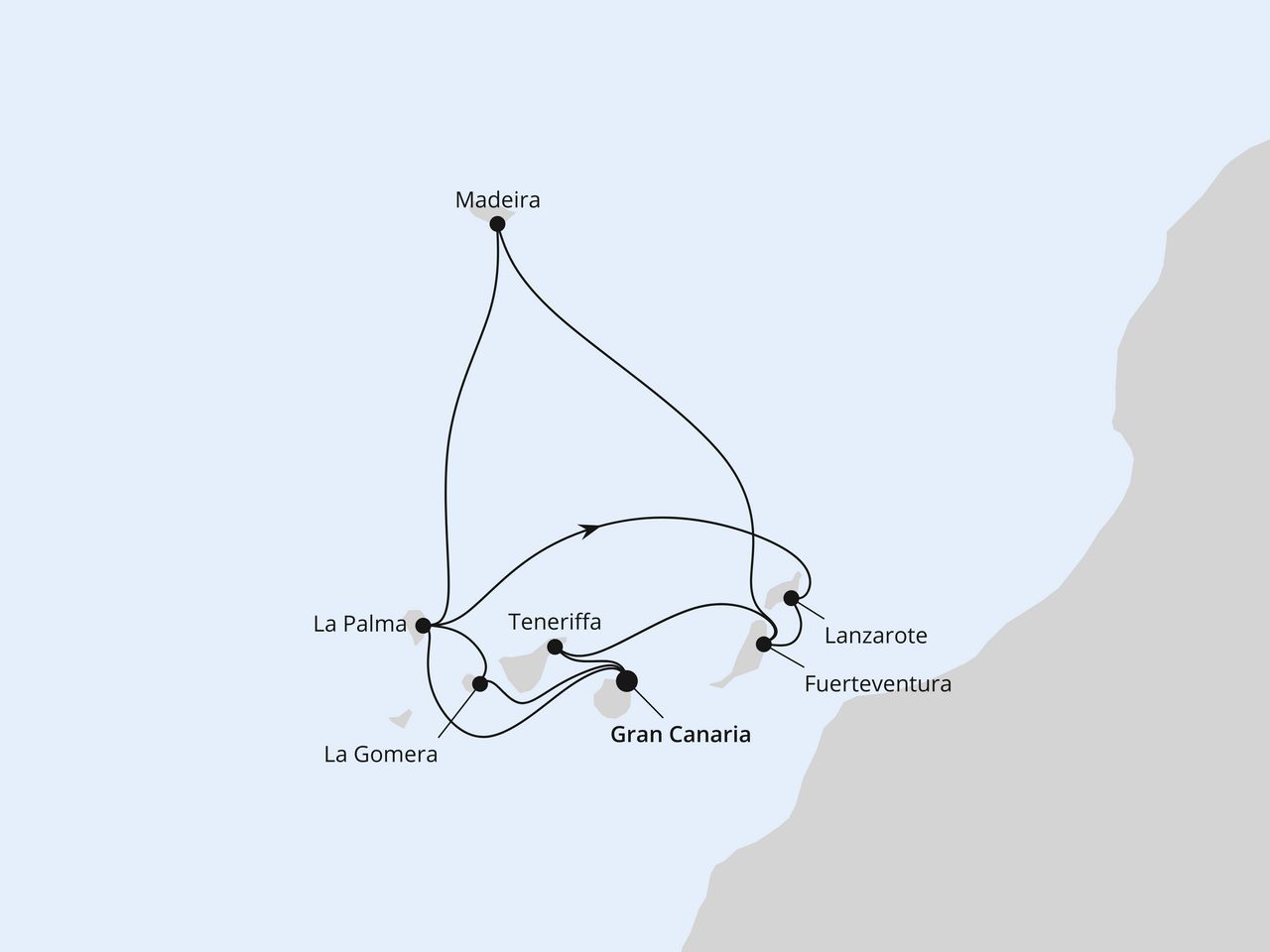 Große Kanaren-Reise mit La Gomera & Madeira