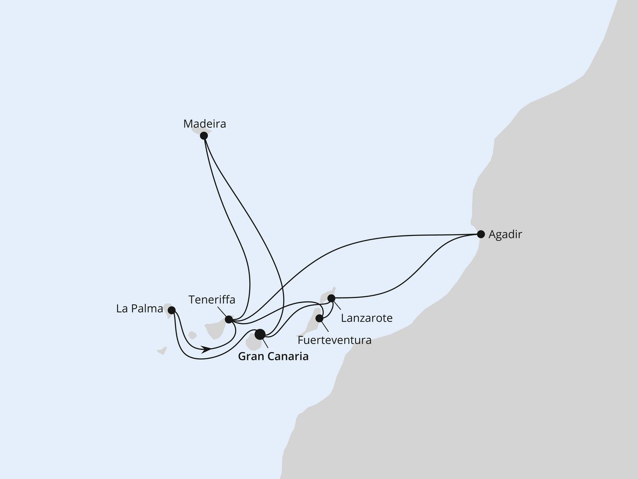 Große Kanaren-Reise & Marokko ab Gran Canaria