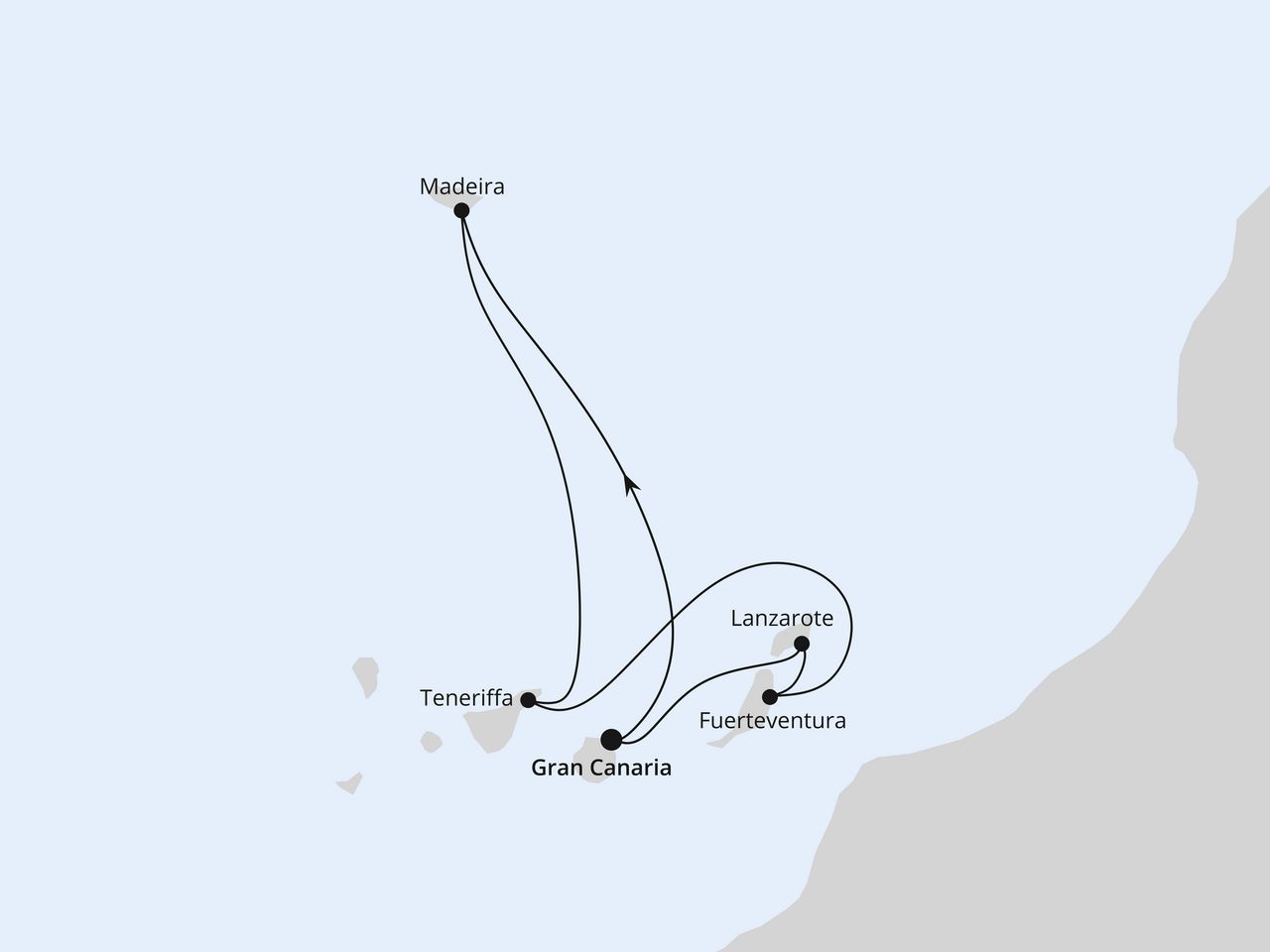 Große Kanaren-Reise mit Madeira ab Gran Canaria