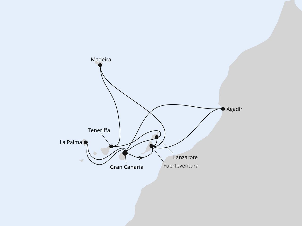 Große Kanaren-Reise & Marokko ab Gran Canaria
