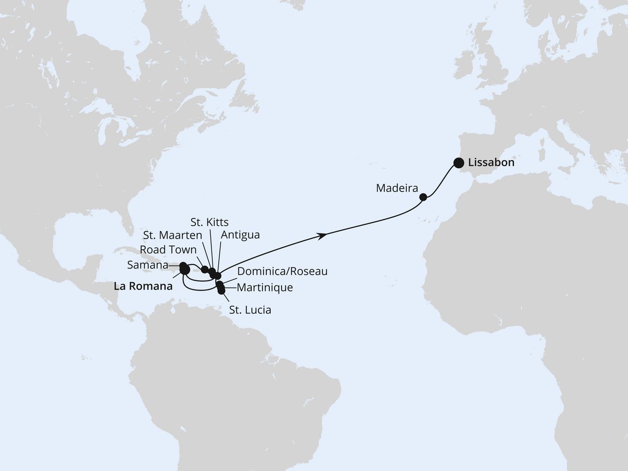 Cruise Map