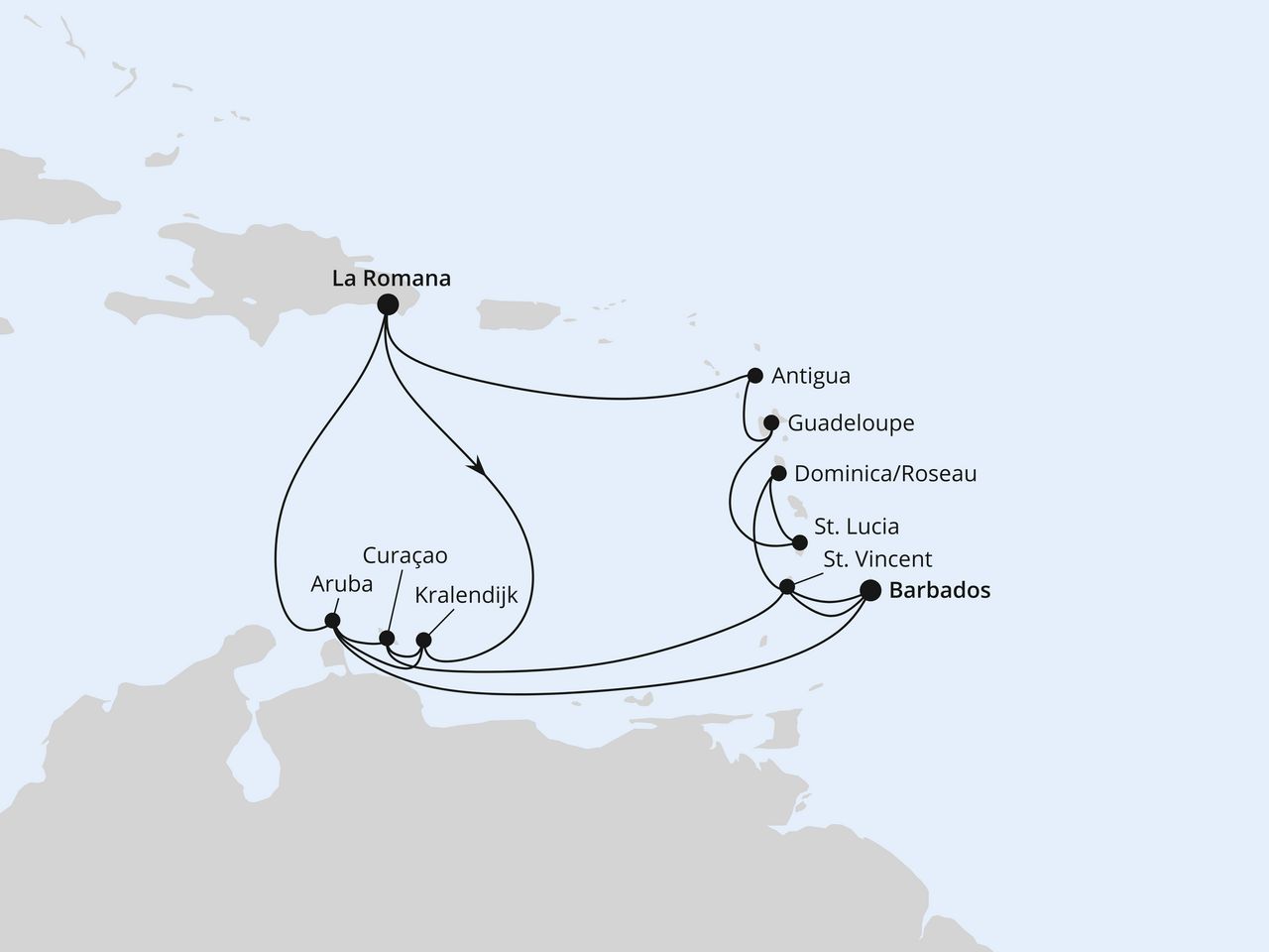 Karibische Insel-Rundreise