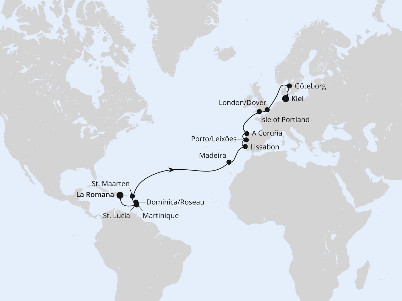 Von der Dominikanischen Republik nach Kiel 3