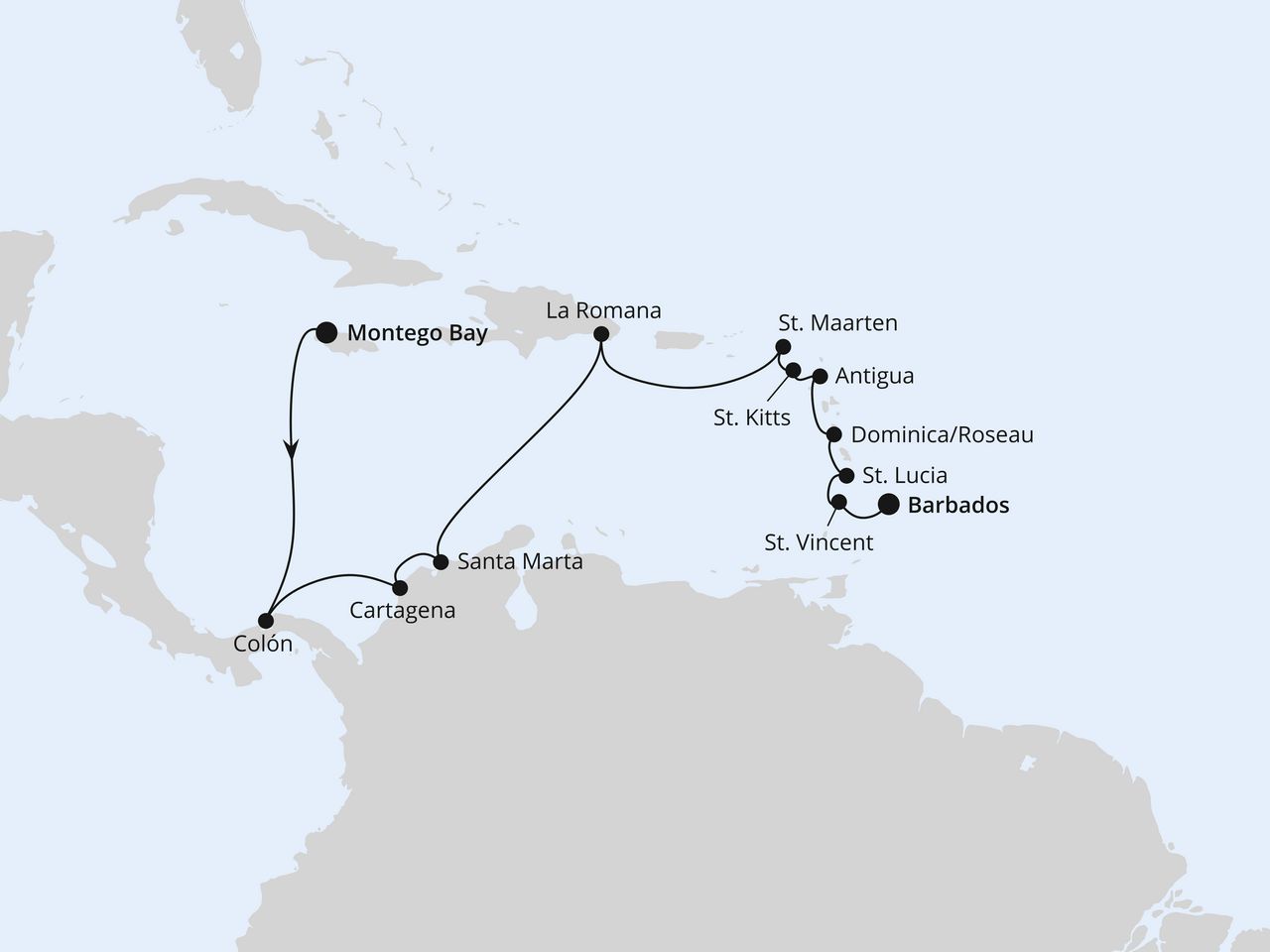 Cruise Map