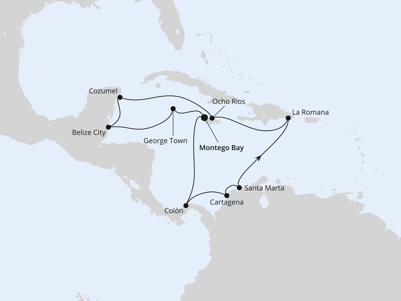Mittelamerika & Mexiko ab Jamaika