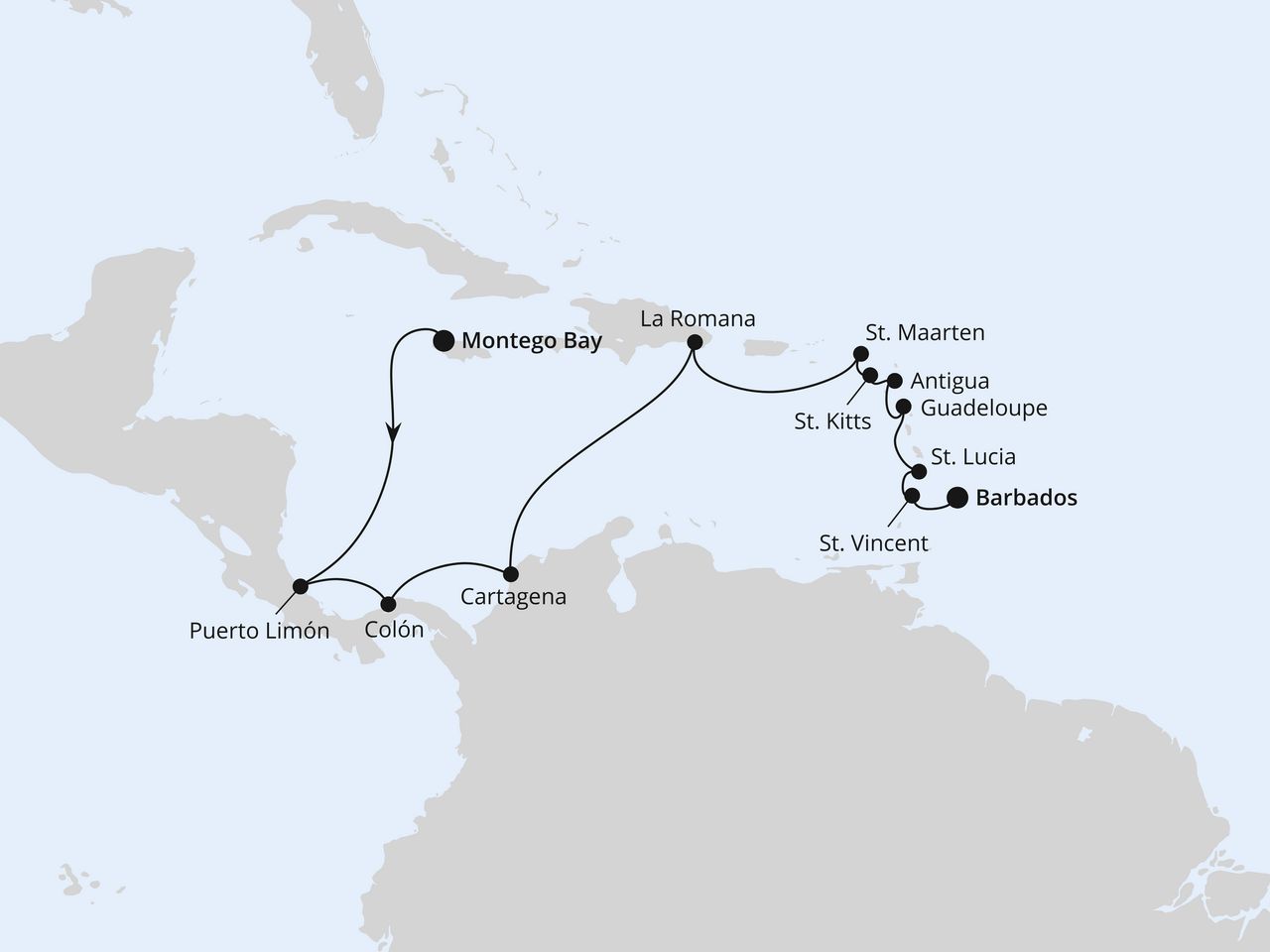 Mittelamerika & Karibik ab Jamaika