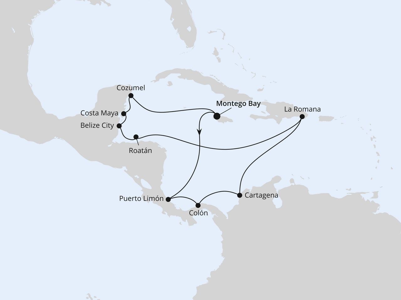 Mittelamerika & Mexiko ab Jamaika