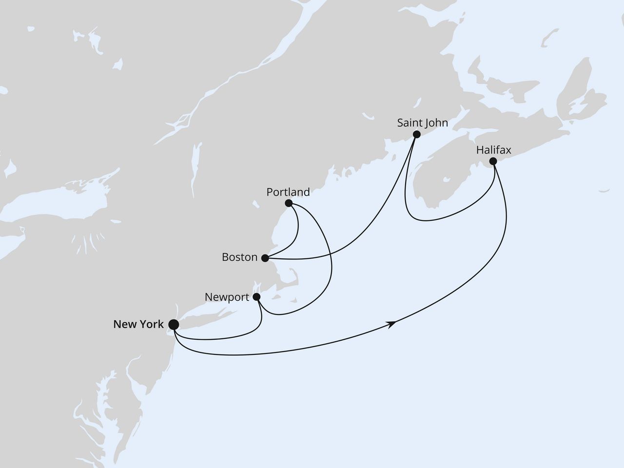 Cruise Map