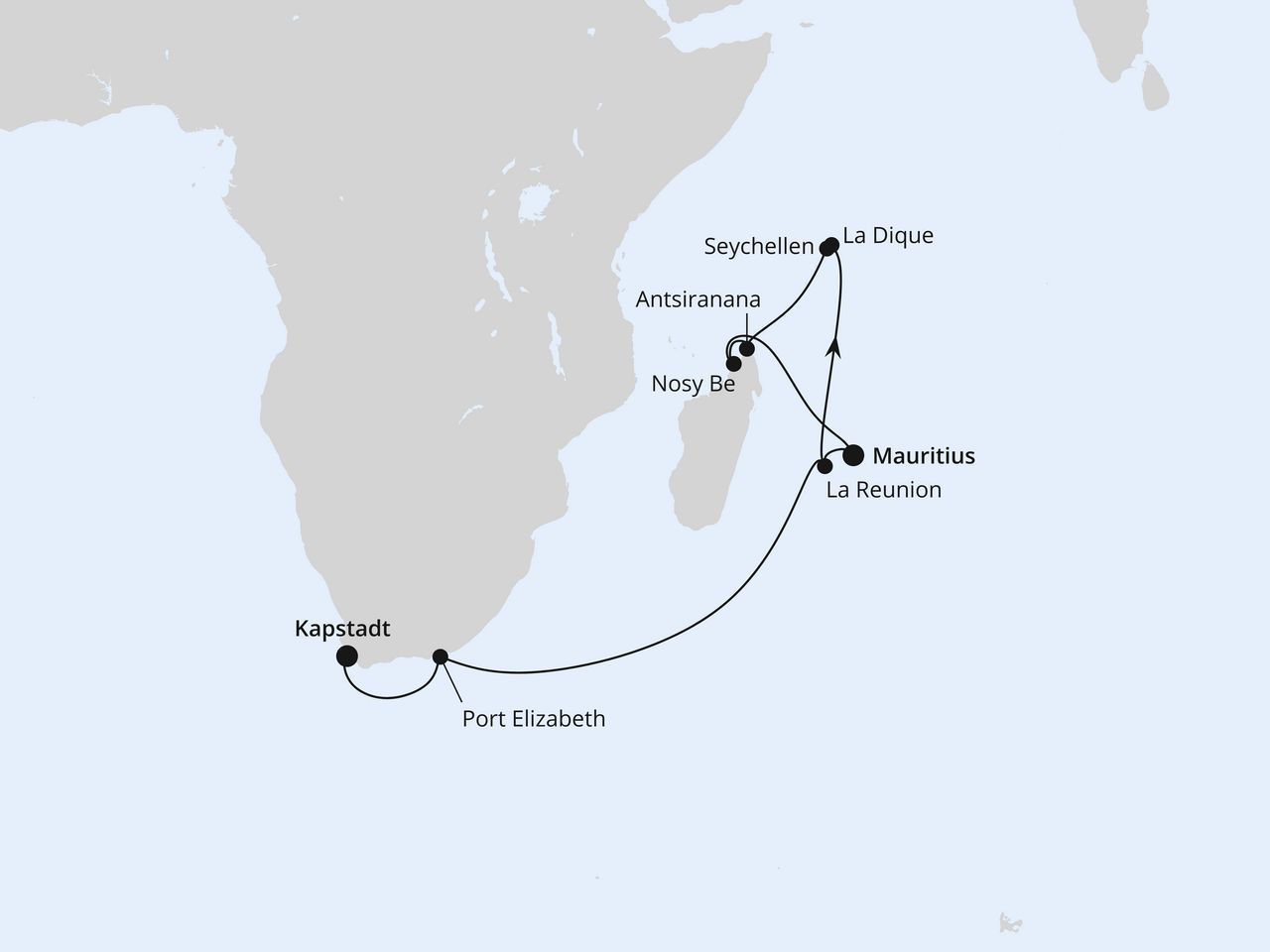 Cruise Map