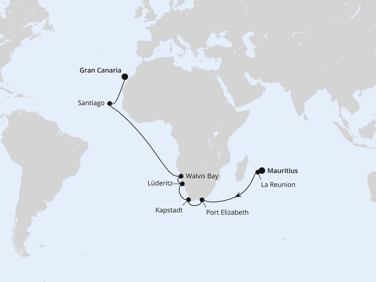 Cruise Map