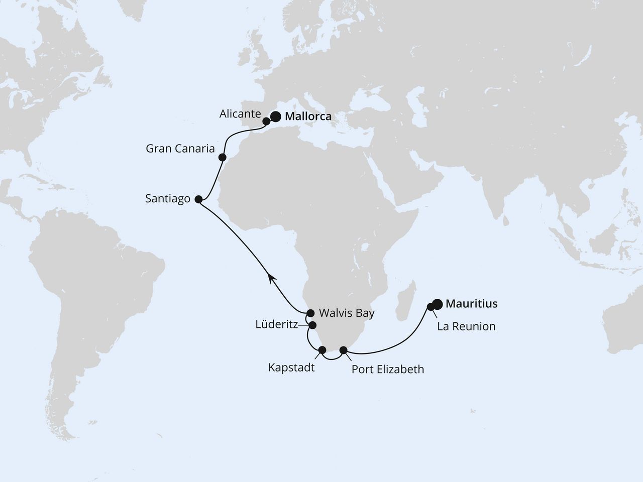 Cruise Map