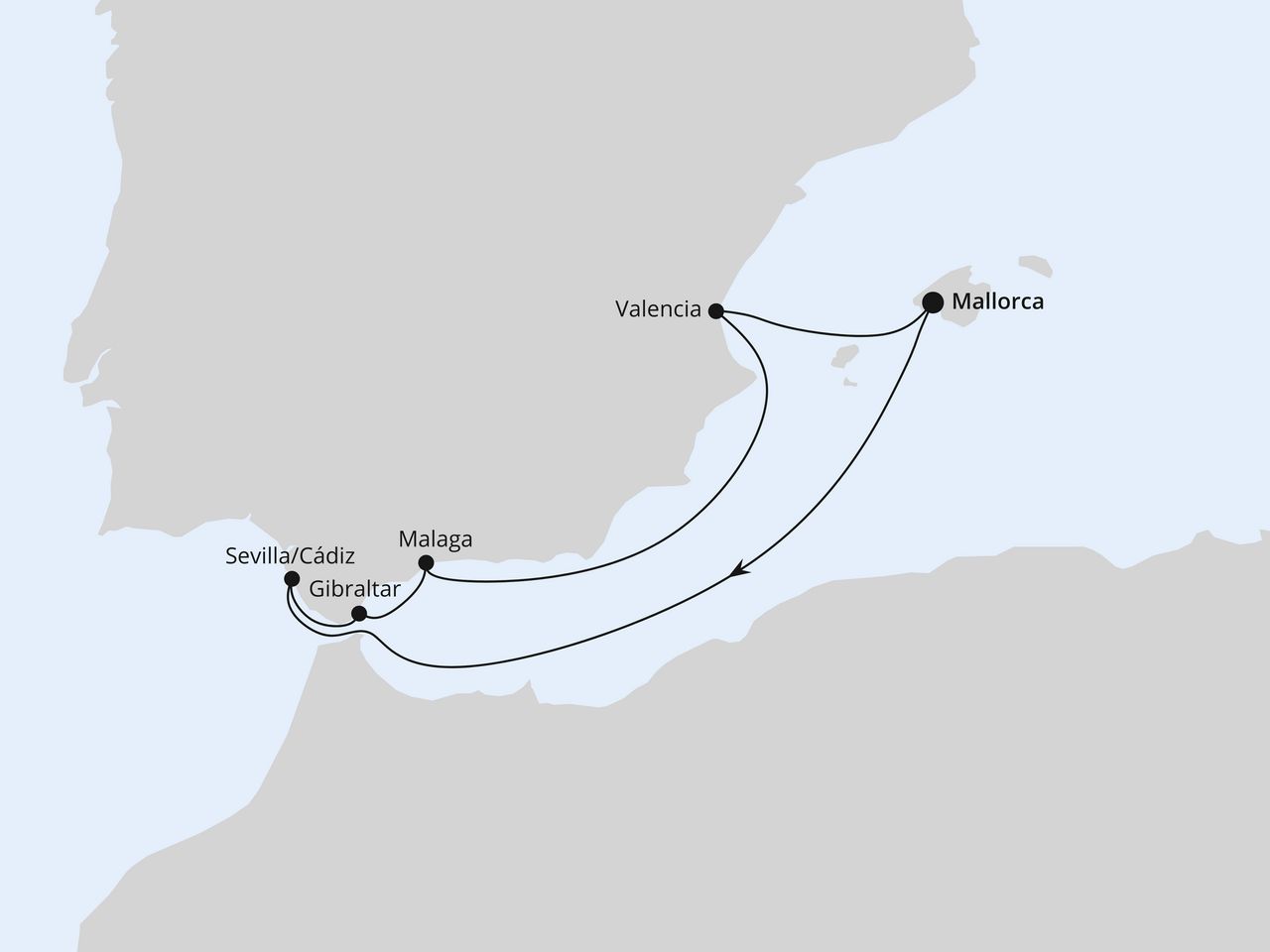 Cruise Map