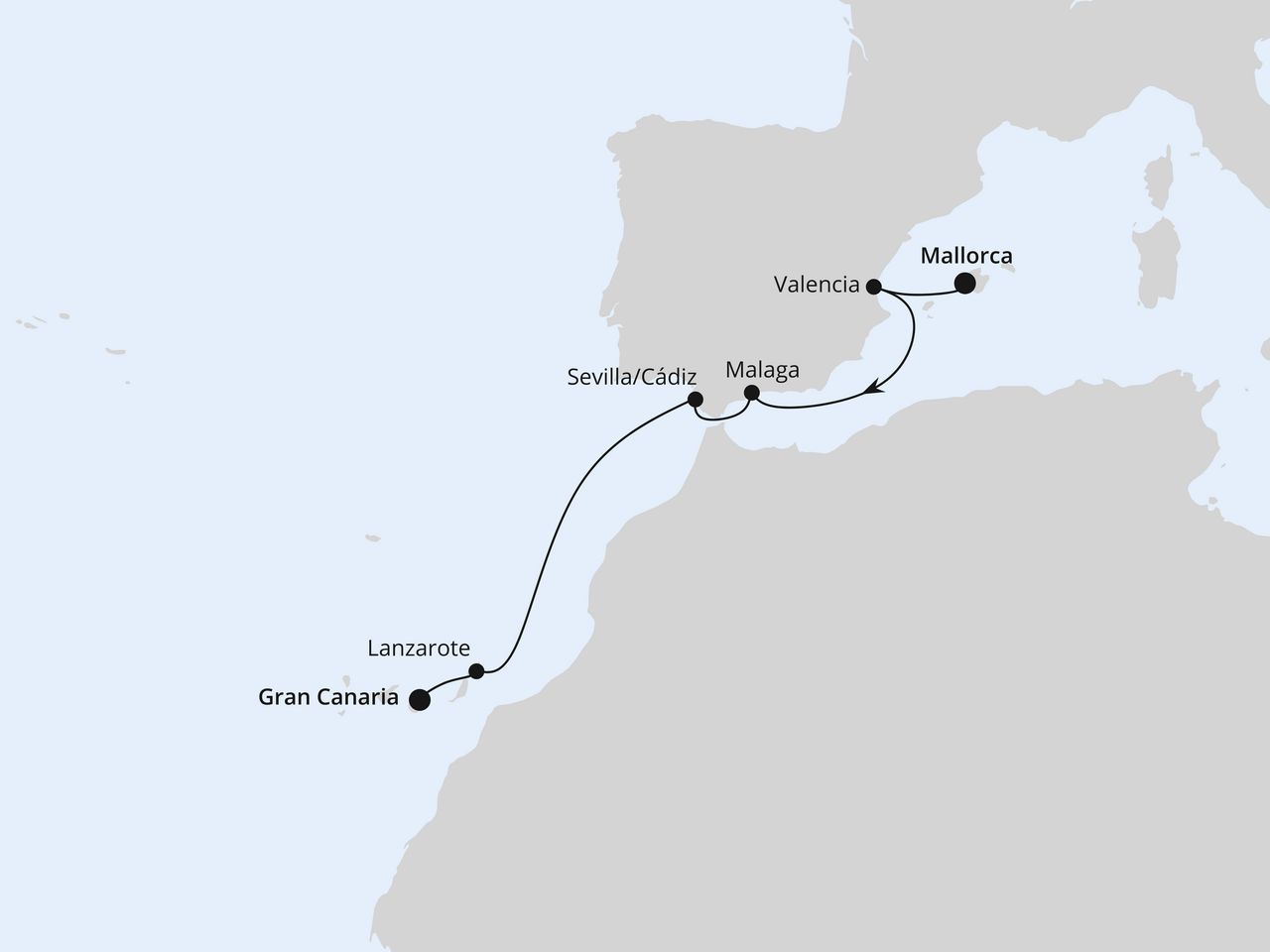 Von Mallorca nach Gran Canaria 2