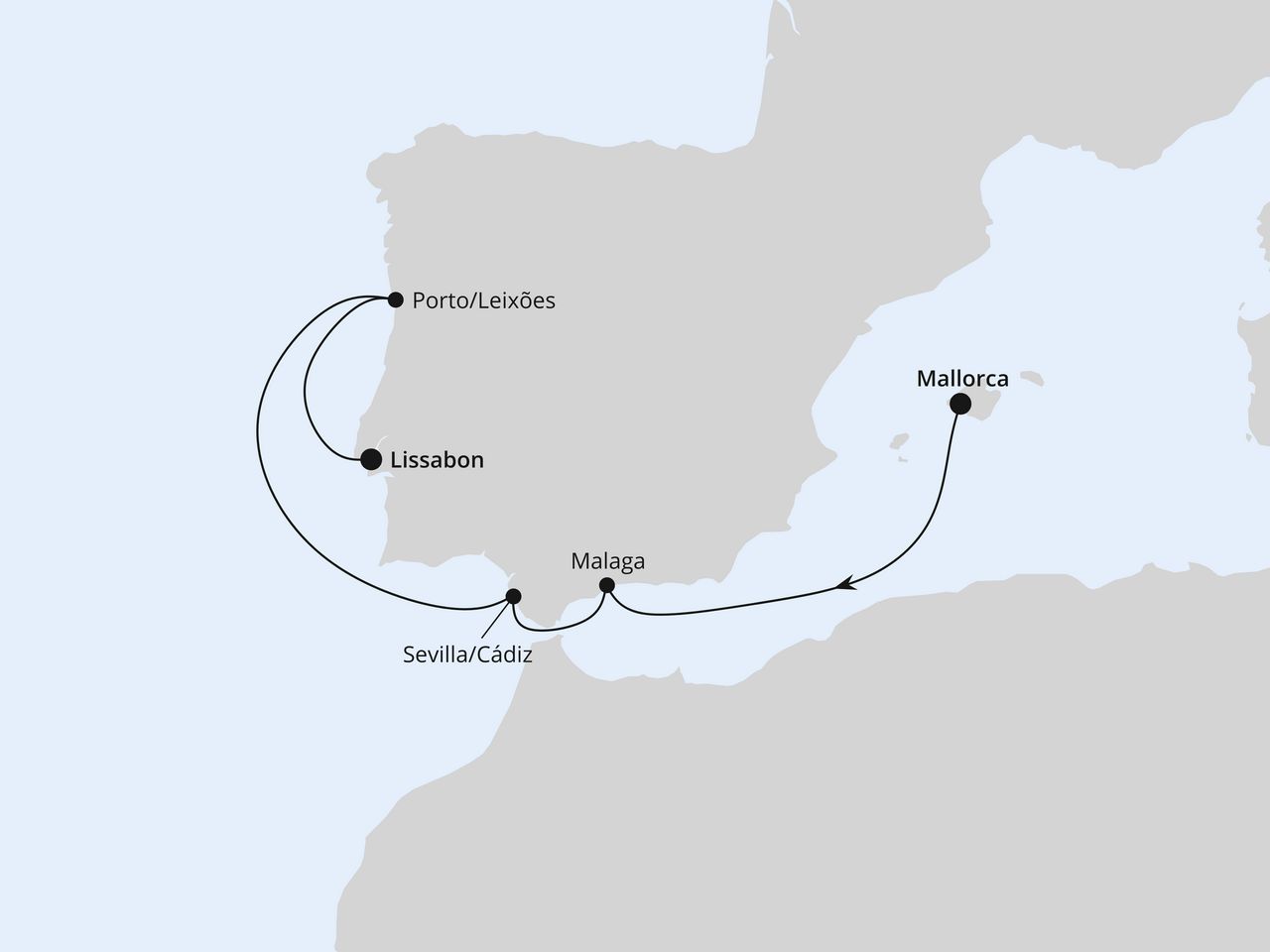 Andalusien & Portugal ab Mallorca