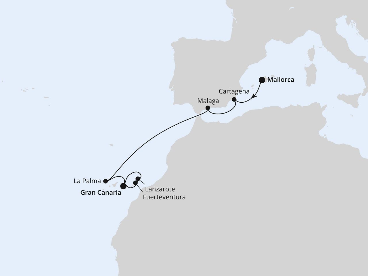 Andalusien & Kanaren ab Mallorca 2