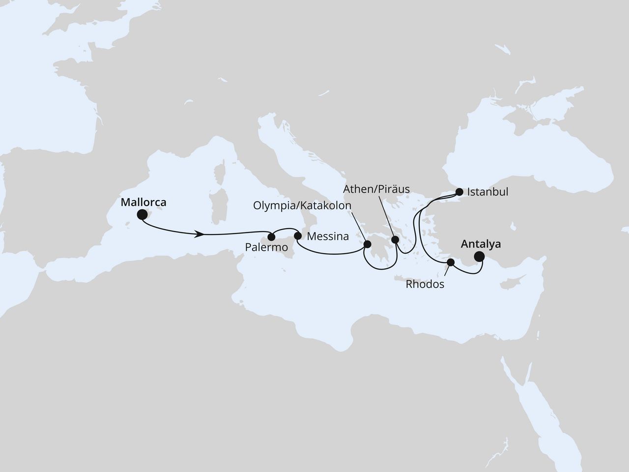 Cruise Map