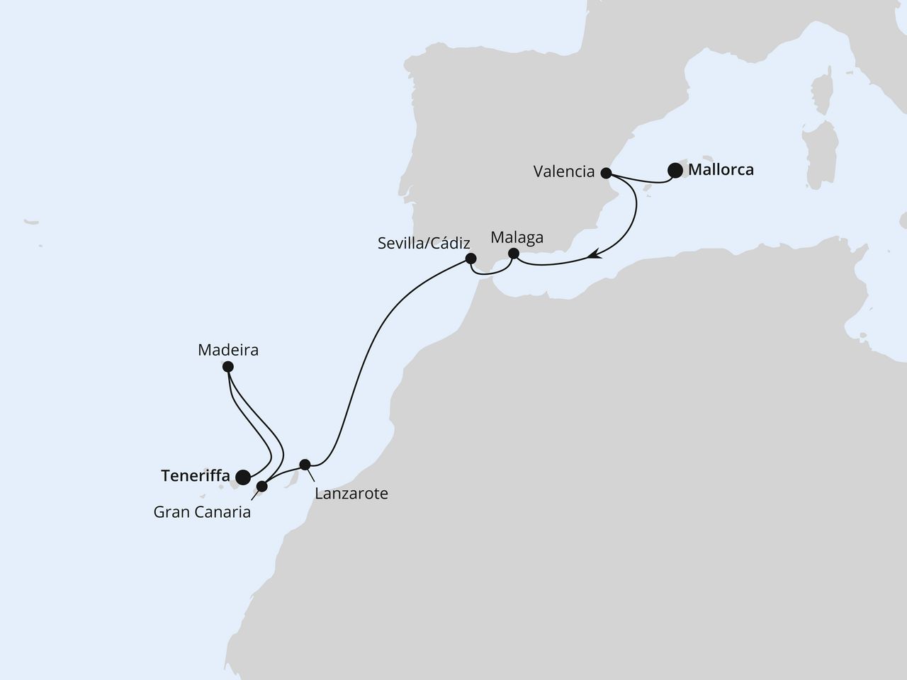 Cruise Map