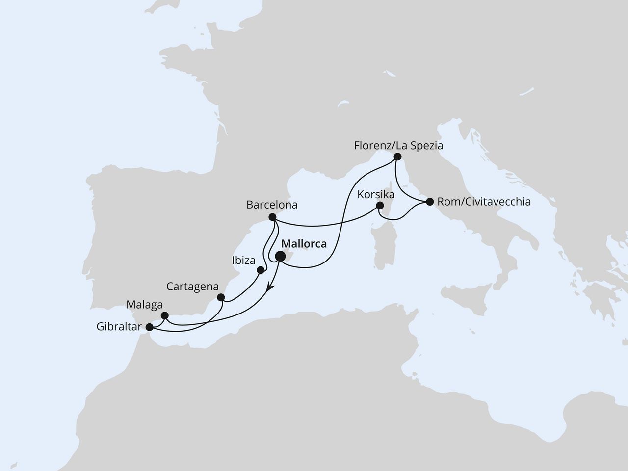 Große Mittelmeer-Reise ab Mallorca 2