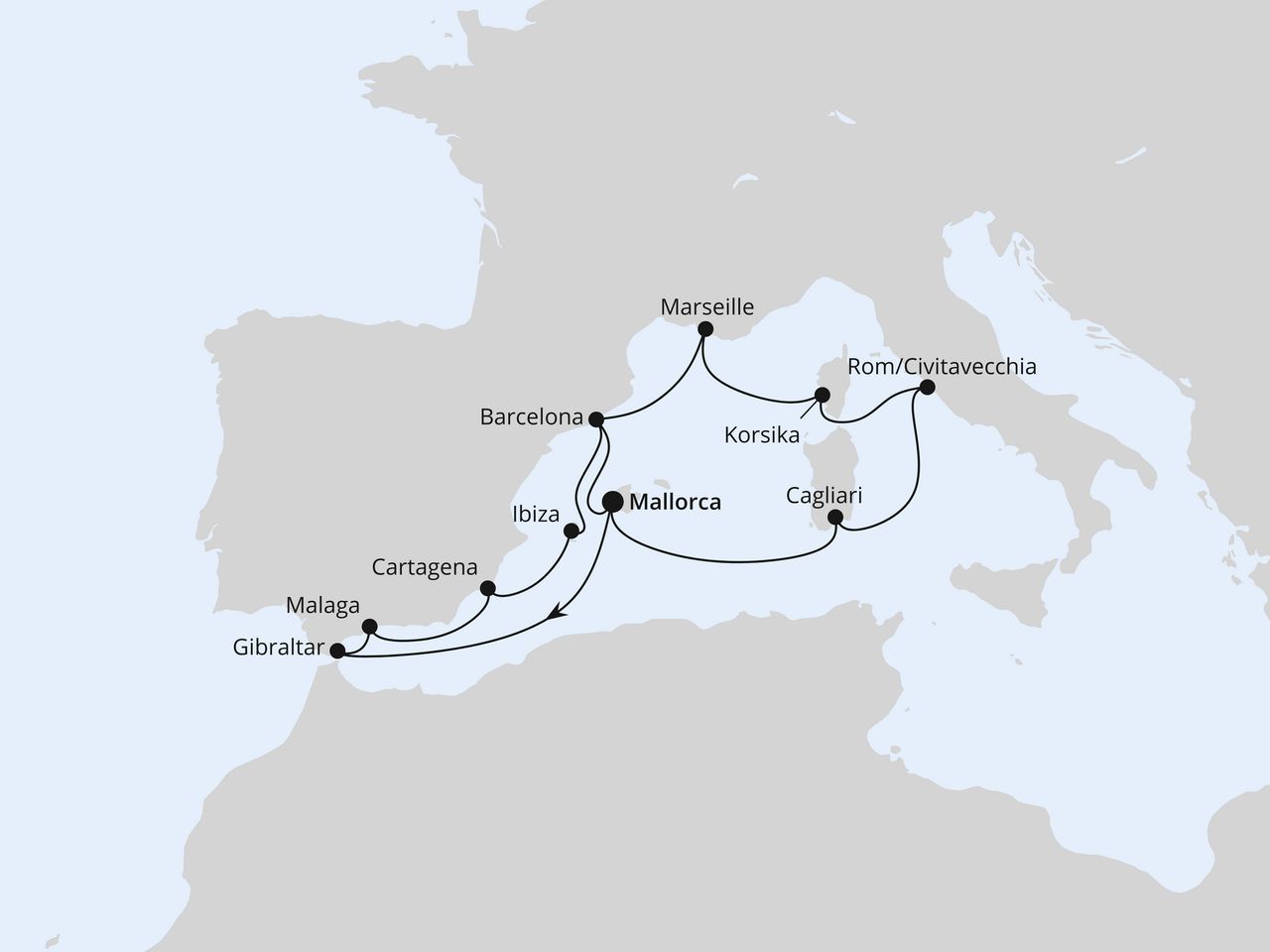 Große Mittelmeer-Reise ab Mallorca 3
