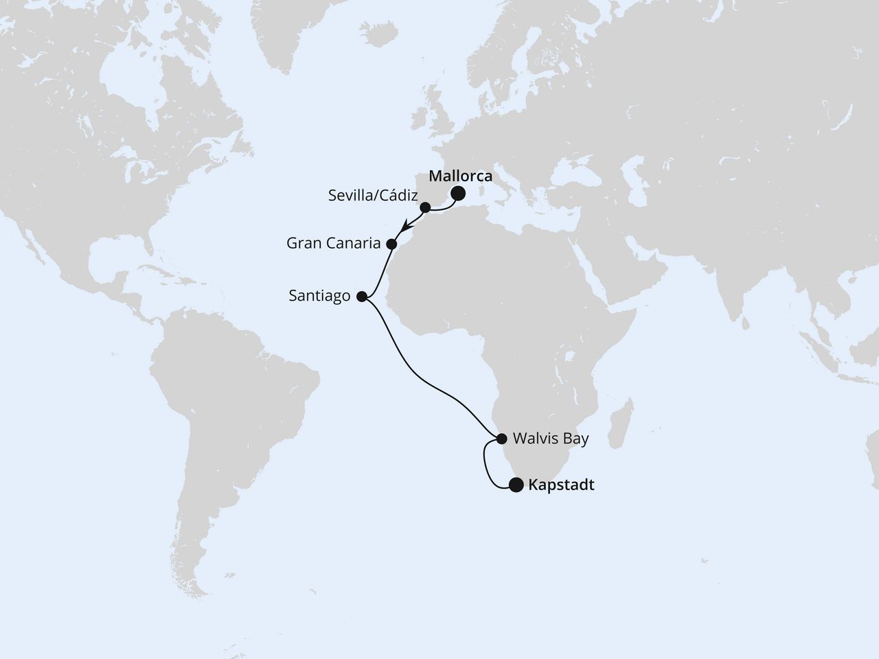Cruise Map