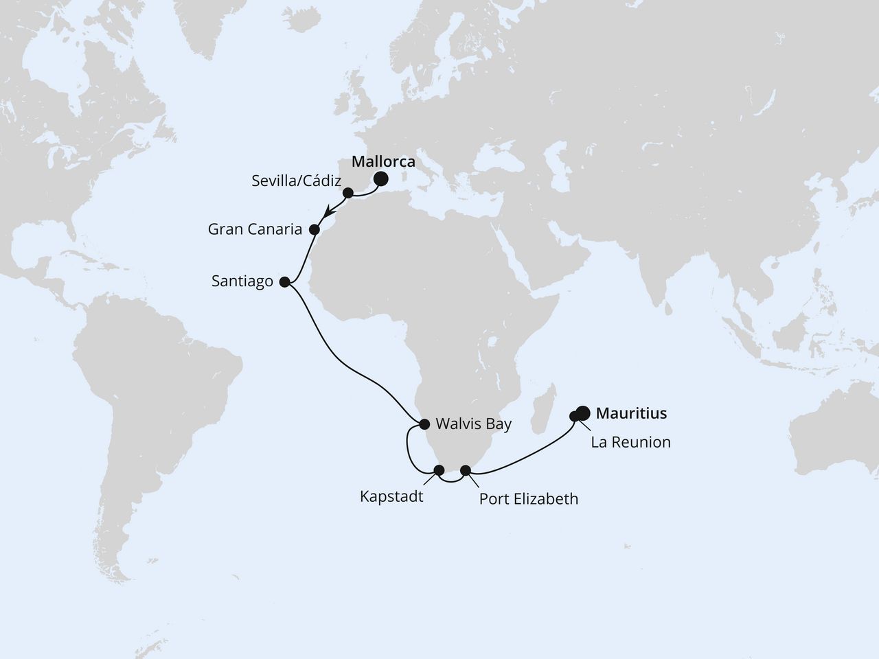Cruise Map