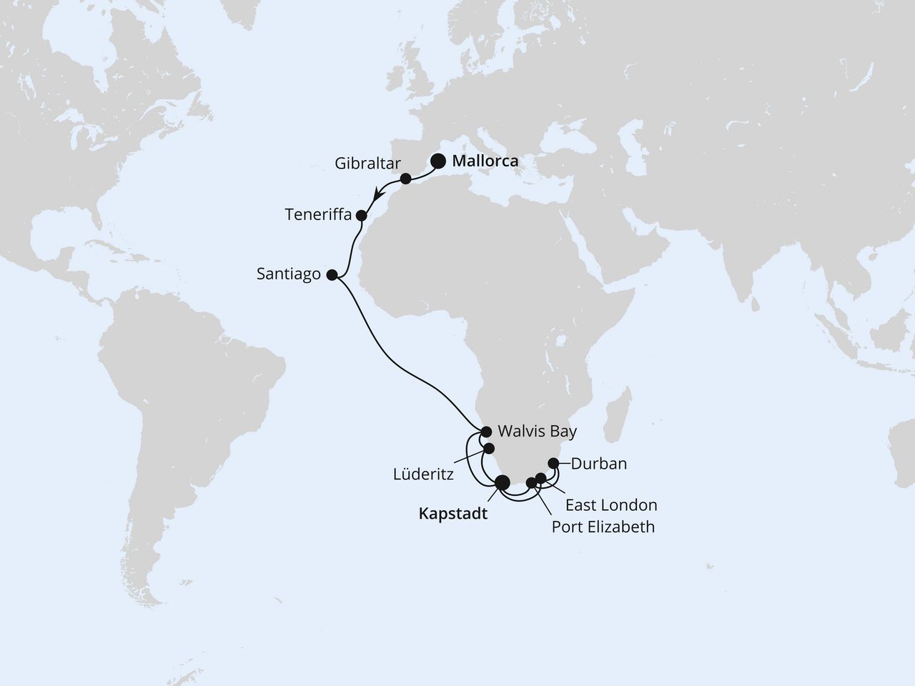 Cruise Map
