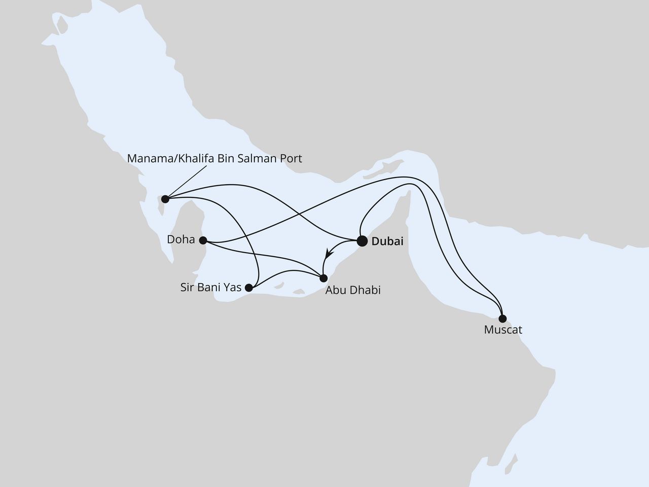 Große Orient-Reise ab Dubai