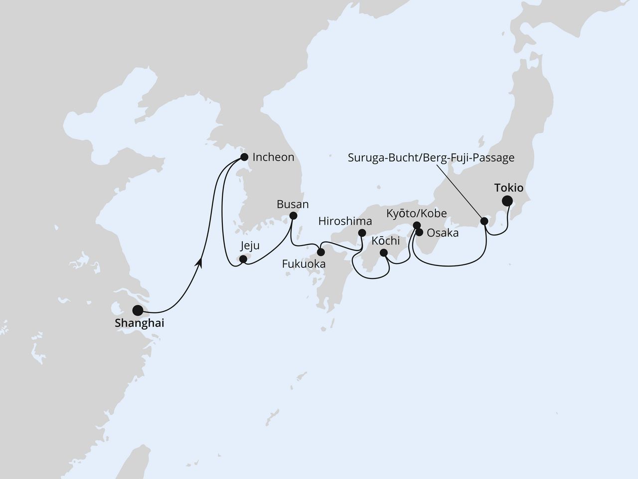 Cruise Map
