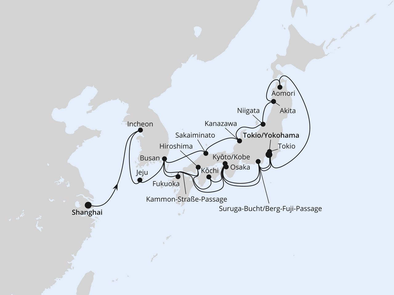Cruise Map