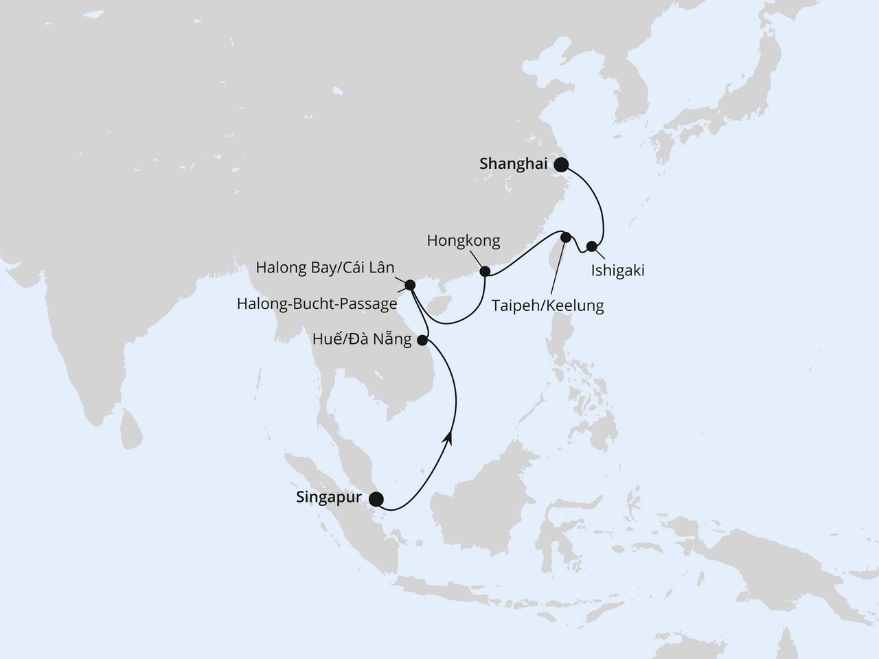 Cruise Map