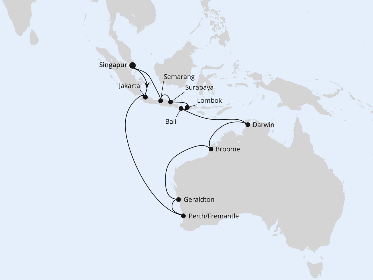 Cruise Map