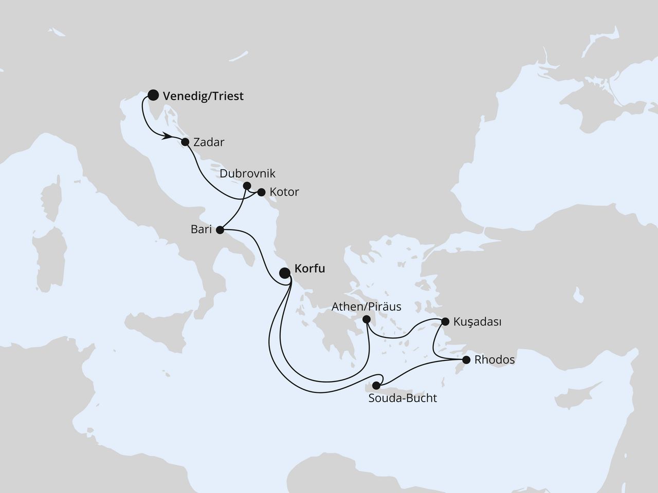 Cruise Map